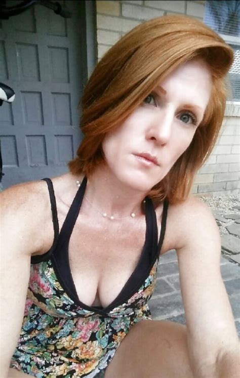 Horny Redhead Milf Sent Me Her Selfies Big Tits Porn Pic
