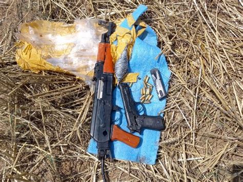J K Bsf Recovers Ak 47 Ammunition Dropped By Drone On International