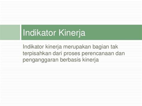 Indikator Kinerja Papua1