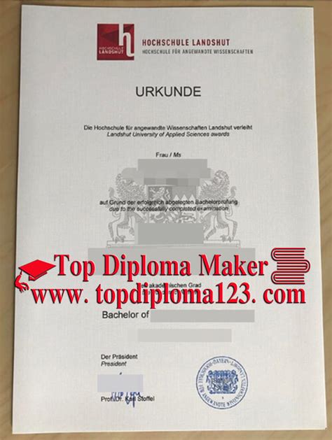 This contains some course lectures in computer science from educational institutions from around the world. Buy fake University of Applied Sciences Landshut diploma ...