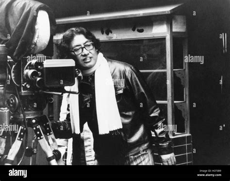 IN THE REALM OF THE SENSES Writer Director Nagisa Oshima On Set Stock Photo Alamy