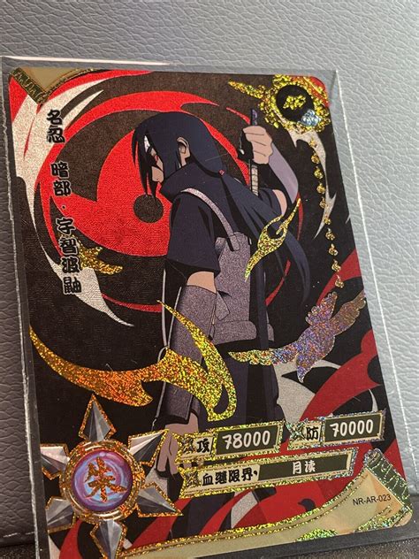 Mavin Itachi Uchiha Ar 023 Naruto Kayou Official Tcg Ccg Anime Card