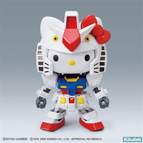 Sd Ex Standard Hello Kitty Rx 78 2 Gundam Kikatek Uk