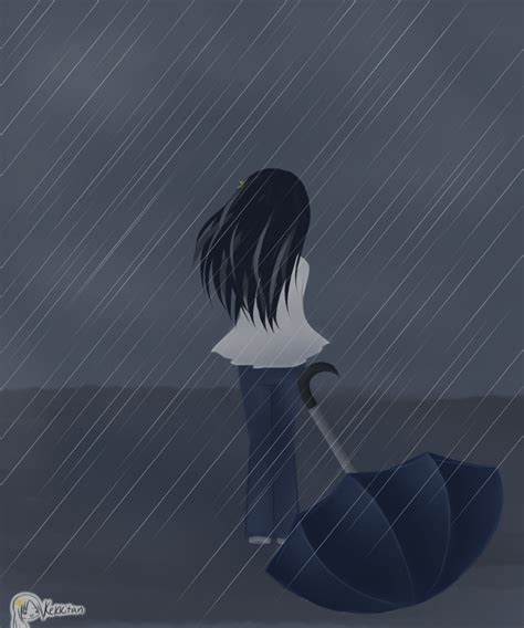 Top 100 Sad Anime Boy Crying In The Rain Alone Positive Quotes