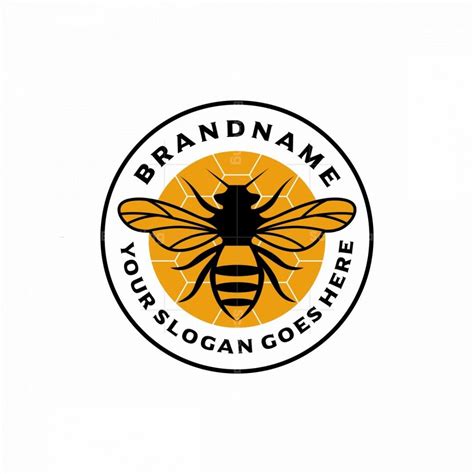 Classic Bee Honey Logo