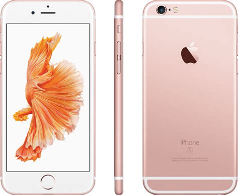 Best Buy Apple Iphone 6s 128gb Rose Gold Atandt Mkrq2lla