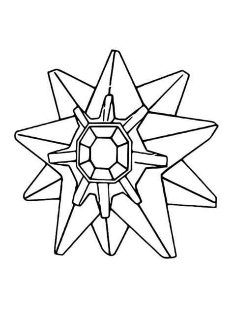 Starmie Pokemon Coloring Pages 360 The Best Porn Website
