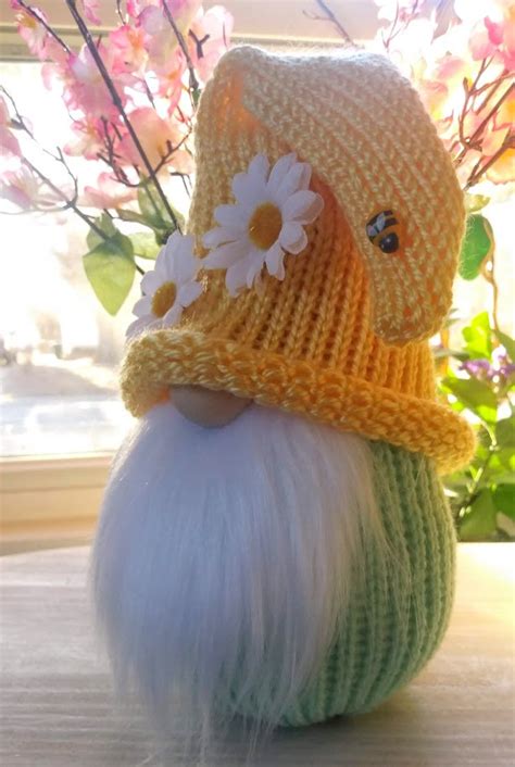 Daisy Sunflower Gnome Spring Summer Gnome Mothers Day Gnome Etsy