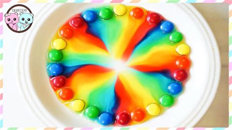 Candy Art Melting Rainbow Candy Diy Rainbow Candy Art Youtube