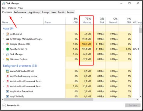 How To Check The Memory Usage In Windows 10 Better Tech Tips