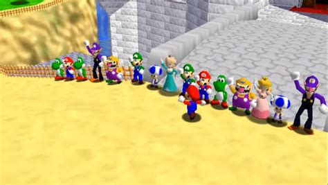 Super Mario 64 Mod Lets You Play With Friends