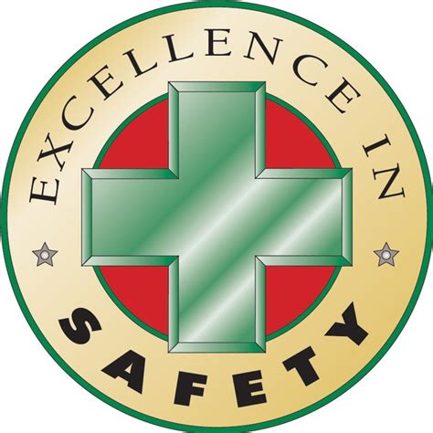 Safety Logo Hard Hat Labels Safety First Last Always Labels