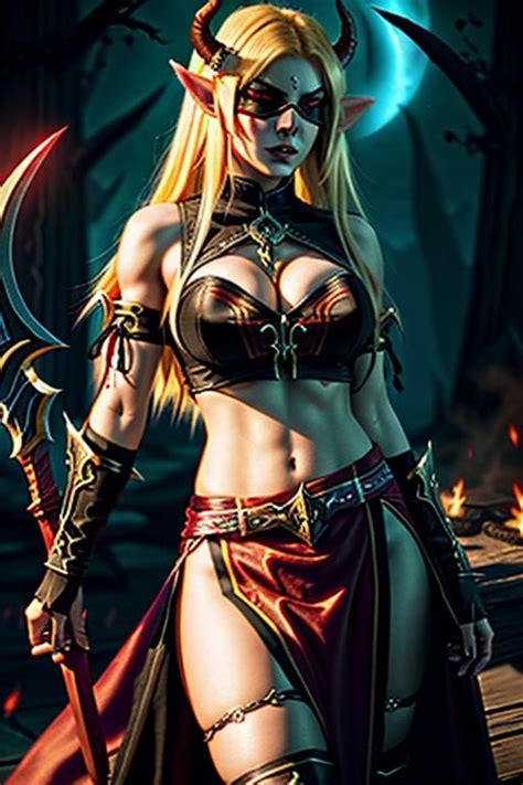 High Quality World Of Warcraft Blood Elf Female D OpenArt