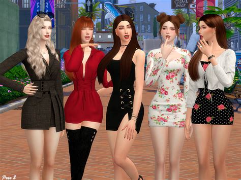 The Sims Resource Best Friend Pose Pack