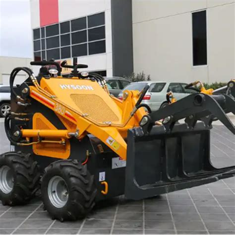 Dingo Mini Loader Skid Steer With Grapple Bucket Attachments Factory Hub