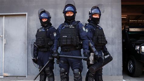 Nsw Police Elite Squads Train For Prison Riots Raids Herald Sun