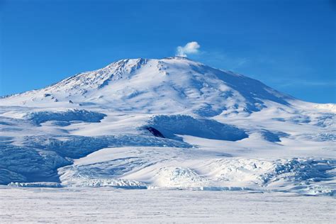 Mount Erebus Mountain Antarctica Britannica