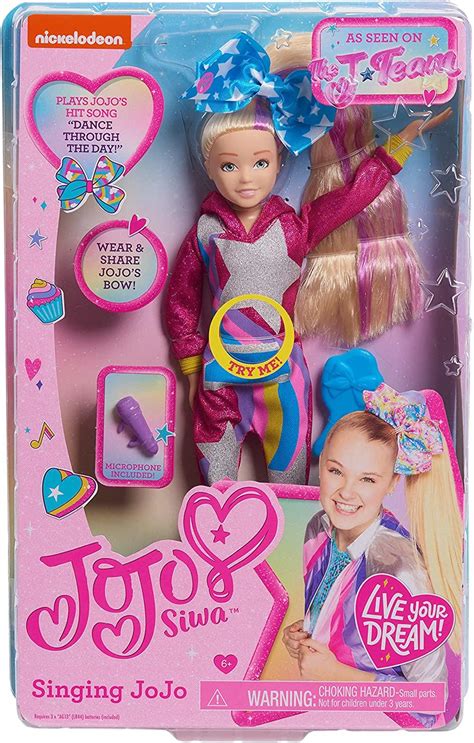 Buy Jojo Siwa J Team Singing Doll Jo Jo Siwa Dolls Bentzens