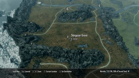 So i went through echo deep mine before realizing i need to talk to jalamar edit: Image - Stargazer Grove Map.jpeg | The Elder Scrolls Mods Wiki | FANDOM powered by Wikia