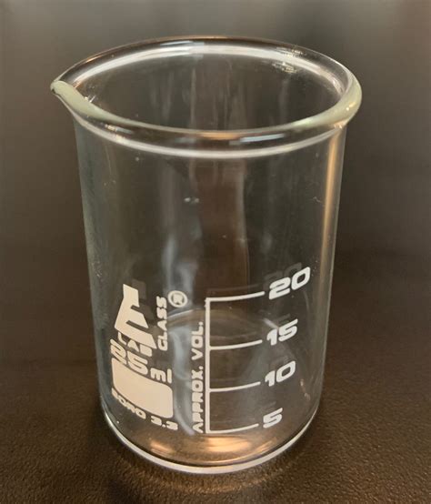 25 Ml Beaker Glass 6pack Klm Bio Scientific