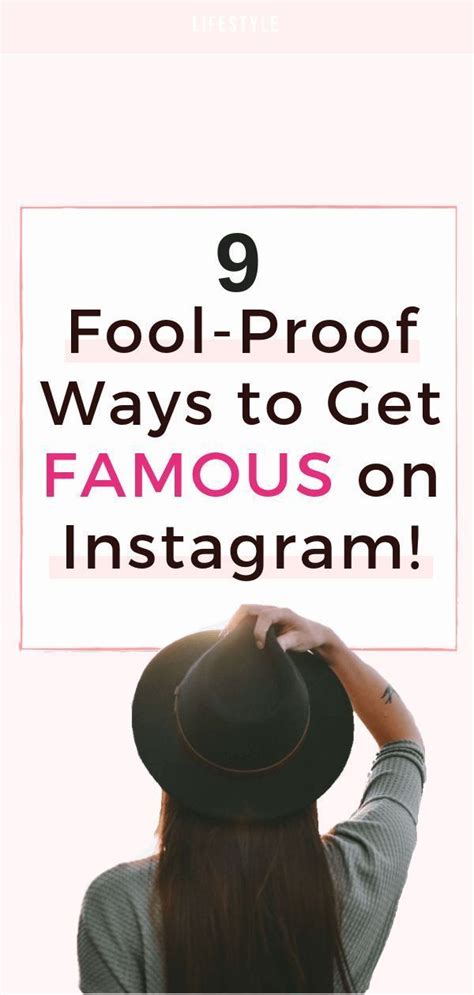 9 Fool Proof Ways To Get Famous On Instagram How To Become Famous On