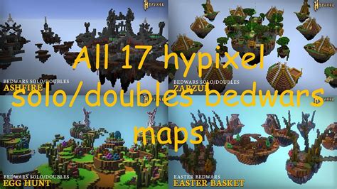 17 Hypixel Solo Bedwars Maps Free To Download No Adfly Youtube