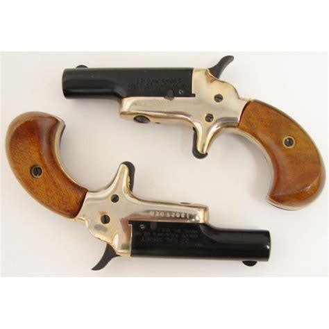 Colt Lord Derringer Short Caliber Consecutive Cased Pair Of Lord Derringers Excellent