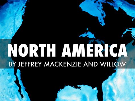 North America By Ricky Crane