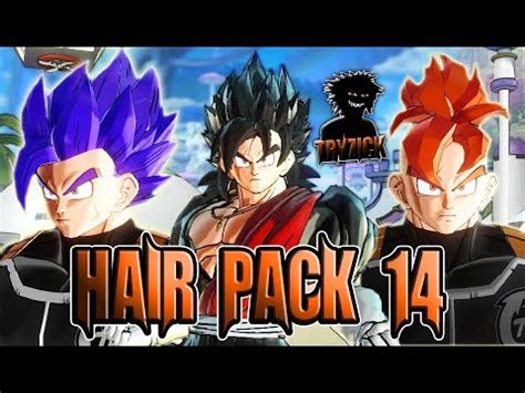 Ssj Custom Hair Hair Pack Dragon Ball Xenoverse Mods Youtube