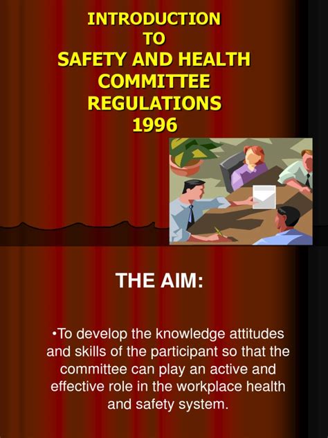 Pdf Safety And Health Committee Osha 1994 Safety And Health Officer