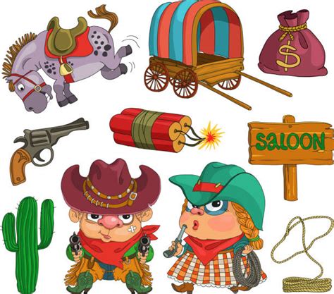 Rodeo Cowgirl Cartoons Illustrations Royalty Free Vector Graphics And Clip Art Istock
