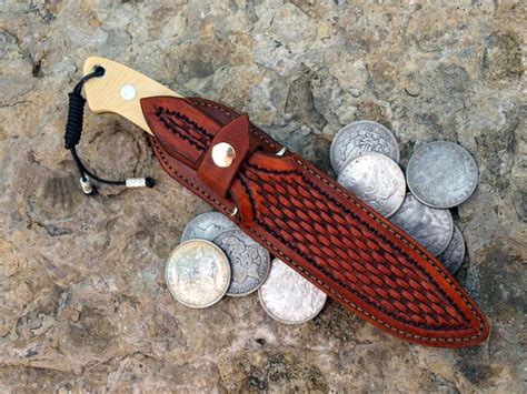 Leather Stamping Knife Sheath