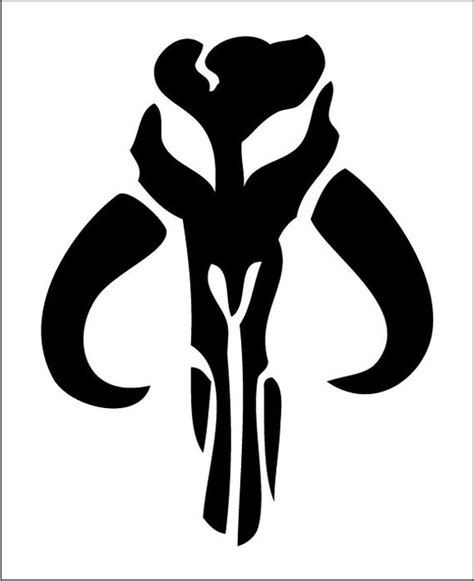 This, then, was jango fett's greatest reward, right here, sitting with his son, his young replica, sharing quiet moments. ― r a salvatore. Mandalorian Mythosaur Vinyl Decal Boba Fett by ...