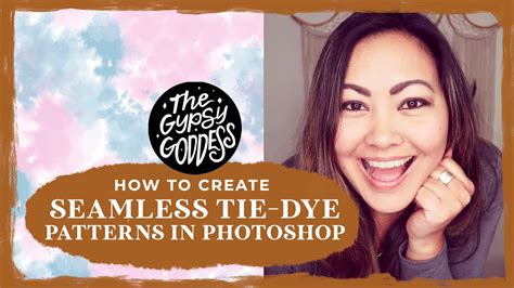 How To Create A Seamless Tie Dye Pattern In Photoshop Diane Pascual