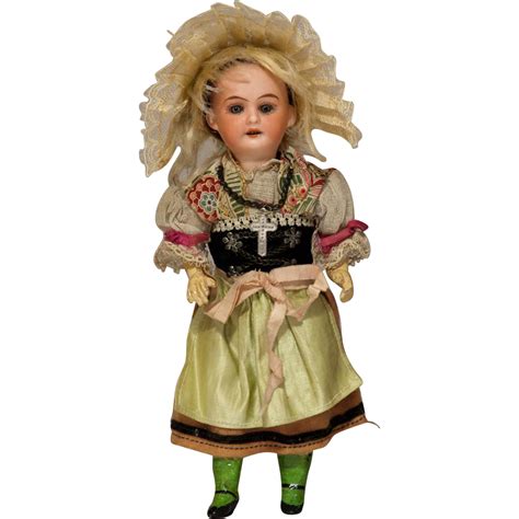 Antique German Bisque Head Doll From Tantelinas Dolls On Ruby Lane