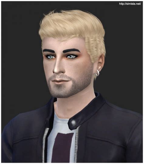 Simista Stealthic Like Lust Male Hairstyle Retextured Sims 4 Hairs
