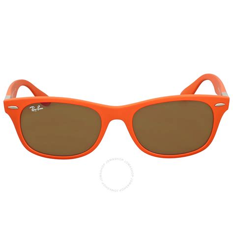 Ray Ban New Wayfarer Liteforce Orange Sunglasses Wayfarer Ray Ban Sunglasses Jomashop