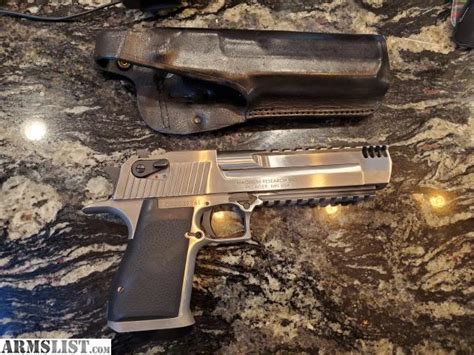 Armslist For Sale Desert Eagle 50ae Stainless W Integral Muzzle Brake