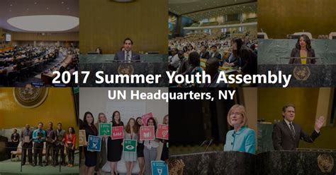 The world assembly of youth currently has 140 member organisations. 2017 Summer Youth Assembly for Young Leaders at the United ...