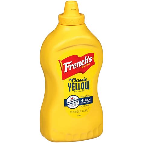 Frenchs Classic Yellow Mustard Squeeze Bottle 850g Lazada Ph