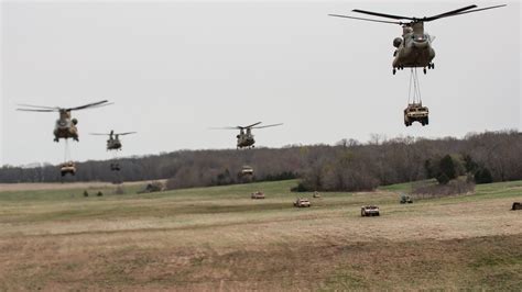 101st Combat Aviation Brigade Conducts Joint Forced Entry At Jrtc