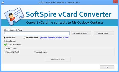 Vcard Converter Batch Tool To Import Vcard To Outlook Excel Csv
