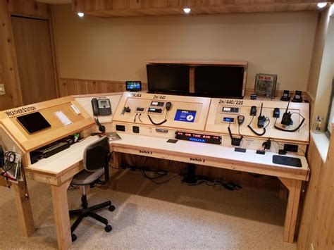 There are a great number of ham radio antennas you can build yourself for very little out of pocket. Diy Ham Radio Desk - Building A Portable Ham Radio Station Hackaday - Ham shack desk riser ham ...