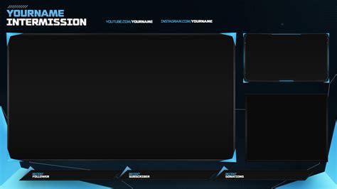 Free Download Stream Overlay On Behance