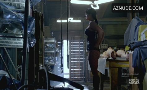 Gina Carano Sexy Scene In Almost Human Aznude