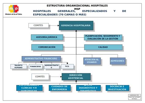 Organigrama Hospital Agramont Bar Chart Hospital Orga