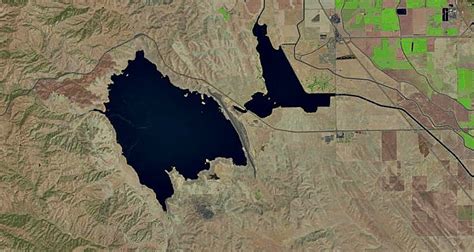 California Drought Before And After Satellite Images Show How The