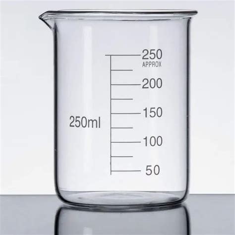 250ml Borosilicate Beakers At Rs 60piece Laboratory Glassware In