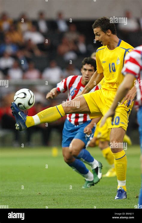 Zlatan Ibrahimovic Of Sweden Kicks The Ball During A 2006 Fifa World