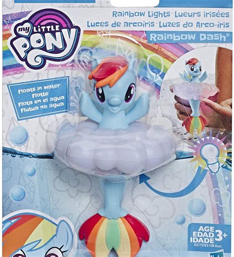 New My Little Pony The Movie Rainbow Dash Sea Pony Float Toy Available